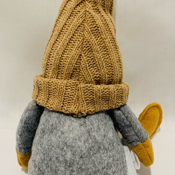 Gnome with Coffee 11” High Adorable Decor Stuffed Fabric - Picture 3 of 4